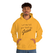 Tell 'bout Jesus Christian Unisex Heavy Hoodie