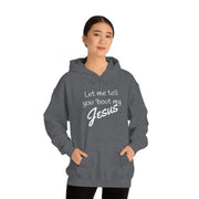 Tell 'bout Jesus Christian Unisex Heavy Hoodie