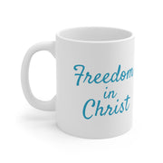 Freedom in Christ Christian Mug