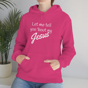 Tell 'bout Jesus Christian Unisex Heavy Hoodie