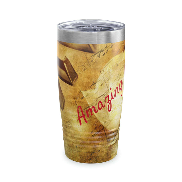 Amazing Grace Christian Ringneck Tumbler, 20oz