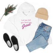 Tell 'bout Jesus Christian Unisex Heavy Hoodie