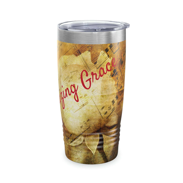 Amazing Grace Christian Ringneck Tumbler, 20oz