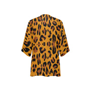 Leopard Women's Chiffon Kimono