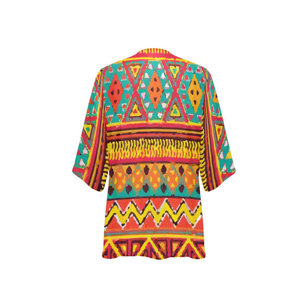 Southwest Women's Chiffon Kimono