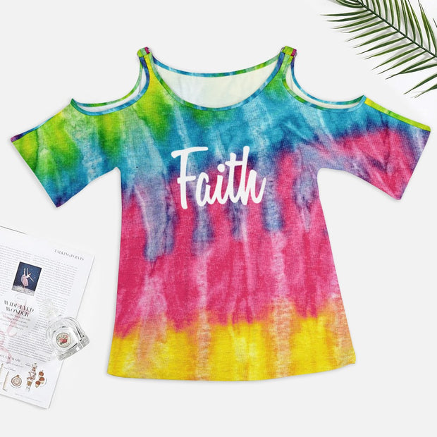 Faith Cold Shoulder T-shirt