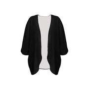 Black Women's Chiffon Kimono