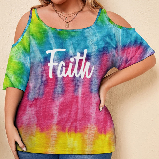 Faith Cold Shoulder T-shirt