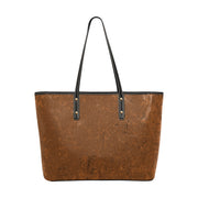 Blessed Cross Leather Handbag