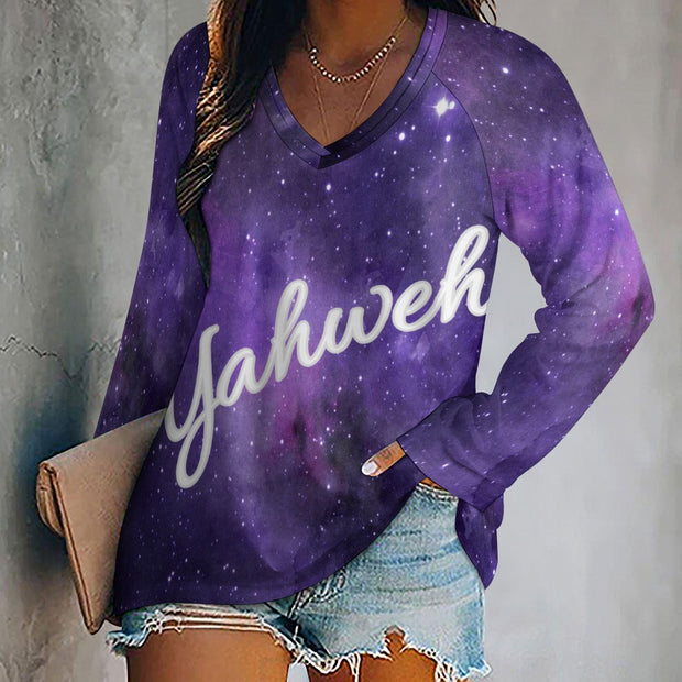 Yahweh Night Sky LS Tee