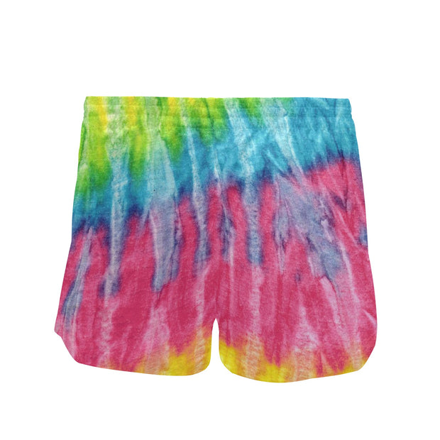 Multi Tie-dye Women's Mid-Length Board Shorts