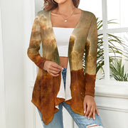 Brown Marble Cardigan