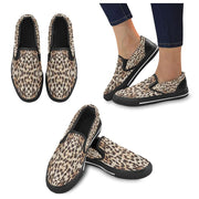 Cheetah Slip-on Canvas Women's Shoes