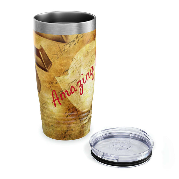 Amazing Grace Christian Ringneck Tumbler, 20oz