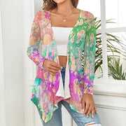 Spring Print Cardigan