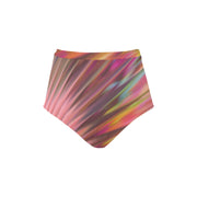 Color Blast Women's High-Waisted Bikini Bottom