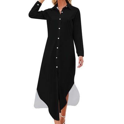 Assorted Colors Shirt Dress