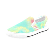 Pastel Tie-dye Slip-on Canvas Women's Shoes