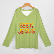 Seek Jesus LS Tee