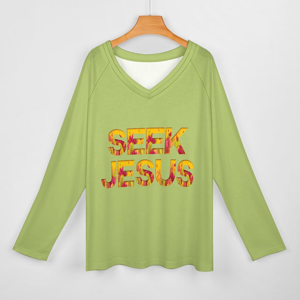 Seek Jesus LS Tee