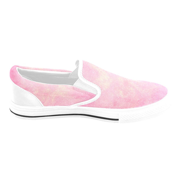 Pink Sky Slip-on Canvas Women's Shoes