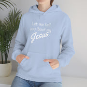 Tell 'bout Jesus Christian Unisex Heavy Hoodie