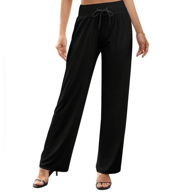 Assorted Colors Wide Leg Pants