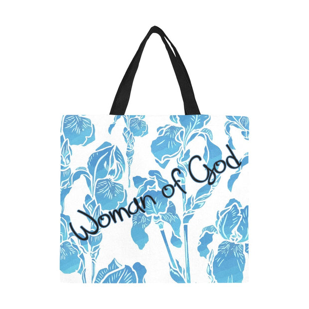 Woman of God Canvas Christian Tote