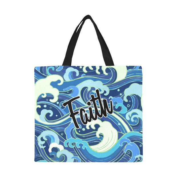 Faith Canvas Christian Tote 