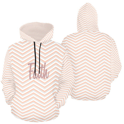 Faith Zig Zag Christian Hoodie