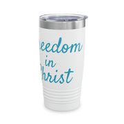 Freedom in Christ Christian Ringneck Tumbler, 20oz