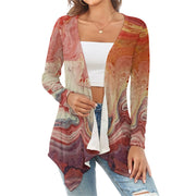 Mauve Marble Cardigan