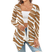 Brown Zebra Cardigan