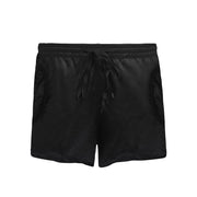 Black Women's Mid-Length Board Shorts