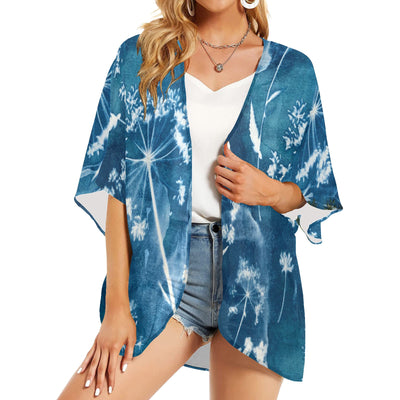 Dandelion Women's Chiffon Kimono