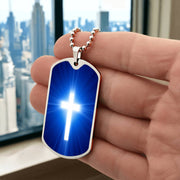 Glowing Cross Christian Necklace