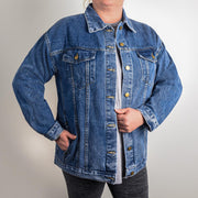 Seek Jesus Oversized Denim Jacket