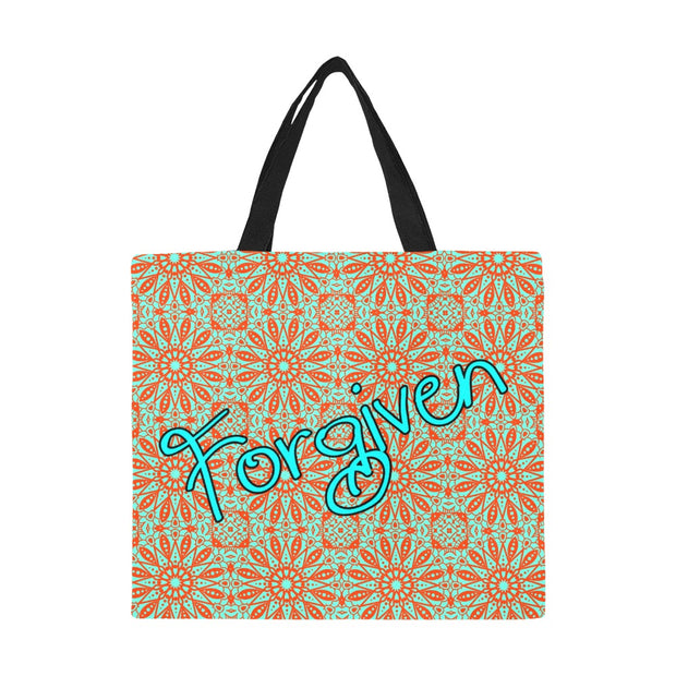 Forgiven Canvas Christian Tote