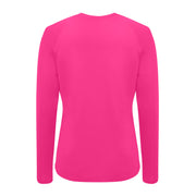 Deep Pink Women's Long Sleeve Swim Shirt