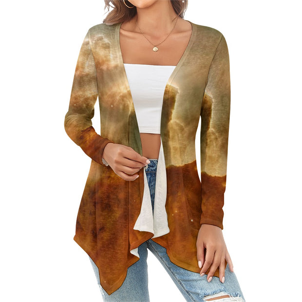 Brown Marble Cardigan