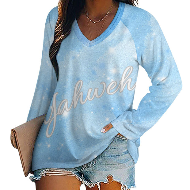 Yahweh Day Sky LS Tee