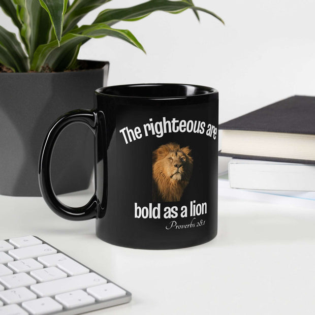 Bold as a Lion Christian Mug