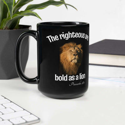 Bold as a Lion Christian Mug