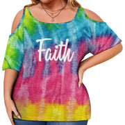 Faith Cold Shoulder T-shirt