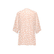 Pink Dot Women's Chiffon Kimono