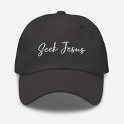 Seek Jesus Christian Dad Hat