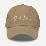 Seek Jesus Christian Dad Hat