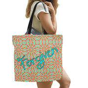 Forgiven Canvas Christian Tote