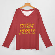 Seek Jesus LS Tee