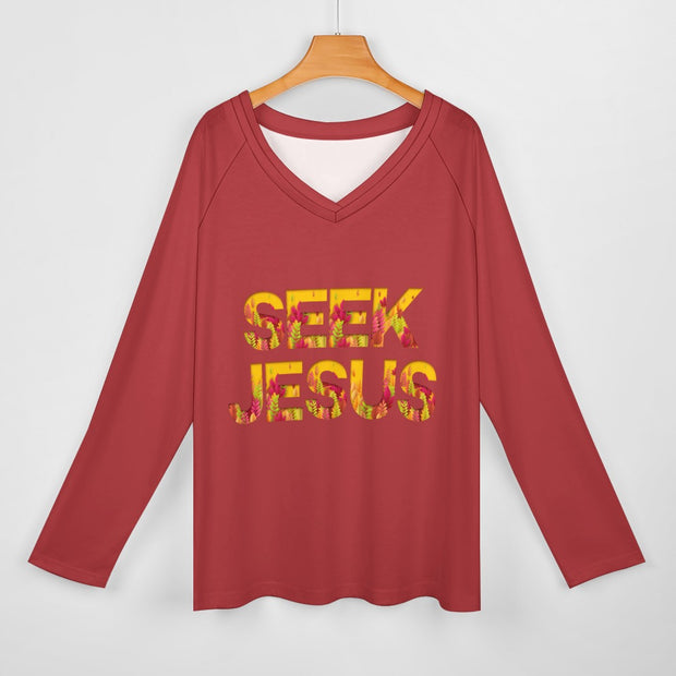 Seek Jesus LS Tee